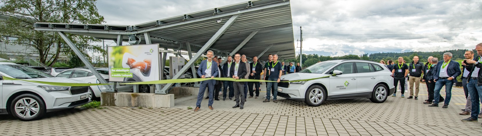 Vielseitigster Ladepark der Schweiz eingeweiht – Electrosuisse
