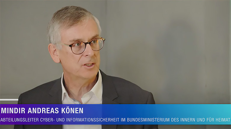 Mindir Andreas Könen, Abteilungsleiter Cyber- und Informationssicherheit im Bundesministerium des Innern und für Heimat
