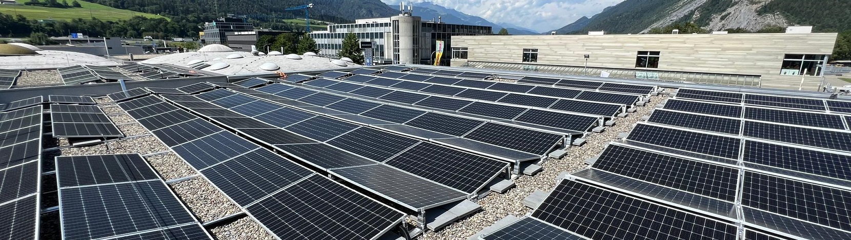 Neue PV-Anlage auf dem Dach der Amag Chur – Electrosuisse