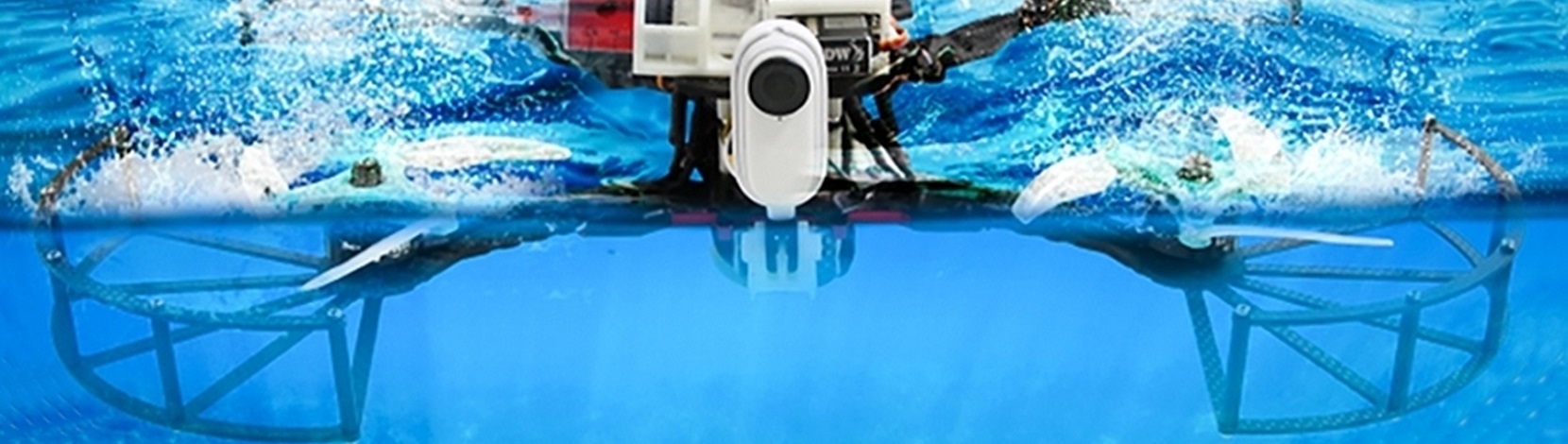 Eine Drohne für rasante Übergänge zwischen Luft und Wasser – Electrosuisse