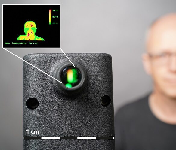 OLED-Mikrodisplays zum Körpertemperatur-Screening