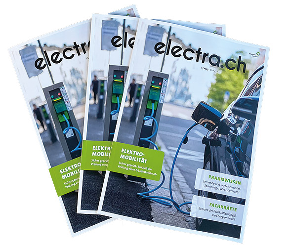 Die erste Ausgabe von electra.ch ist da