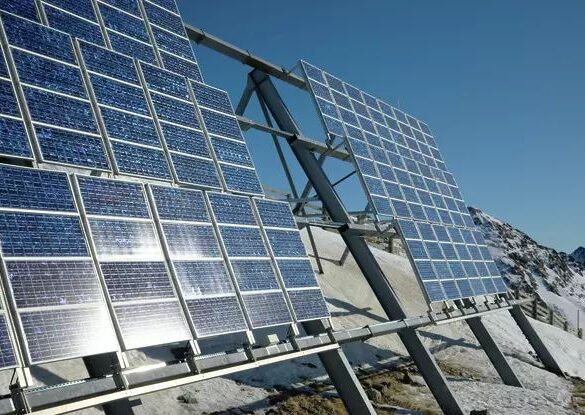 PV-Blendung in den Alpen