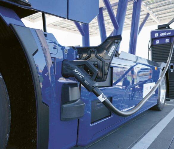 Remplacement des camions diesel par des véhicules électriques