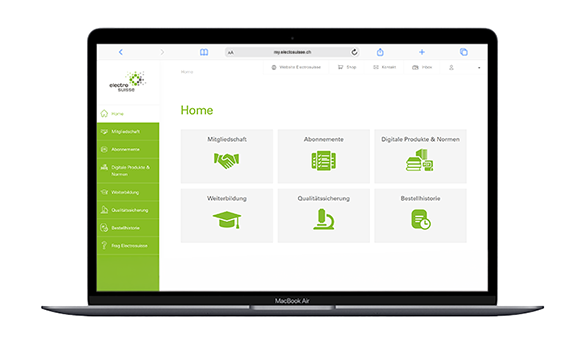 Kundenportal «myElectrosuisse»